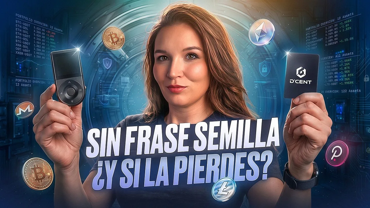 🔐 Billetera fría sin frase semilla (2026) — cómo funciona el respaldo por tarjeta y dónde está la trampa