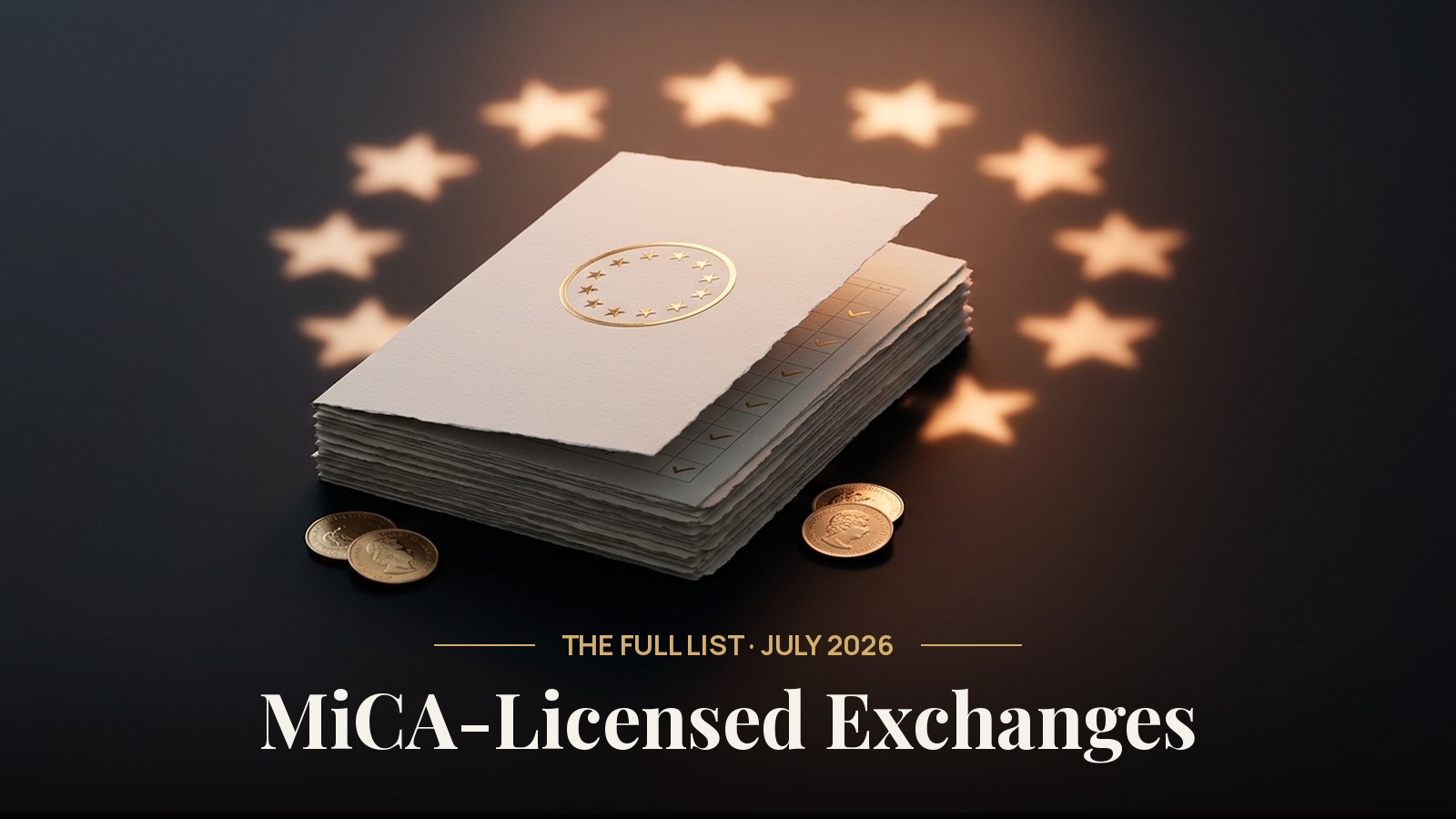 MiCA-Licensed Crypto Exchanges: The Full List (July 2026) + Capital Requirements